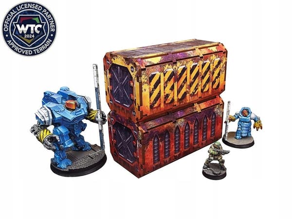 Micro Art Studio H00209 Warhammer 40,000 WTC Imperial Containers