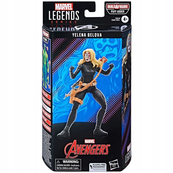 Marvel Hasbro Legends Series: Yelena Belova Black Widow, Classic Comic Lege