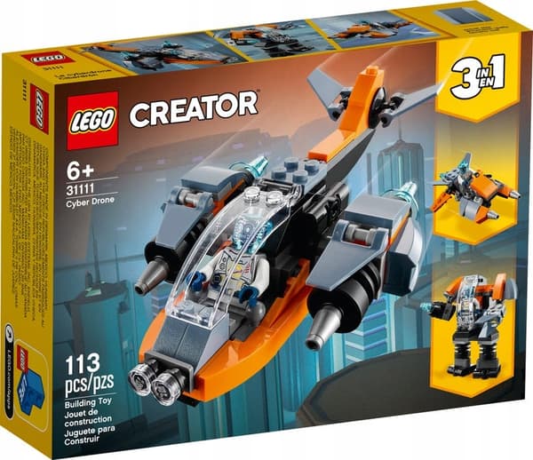 LEGO Creator 3-in-1 Cyberdrone 31111