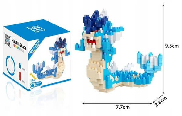 GYAREDOS POKEMON Figurine Building Blocks Go BOX Set Pokémon