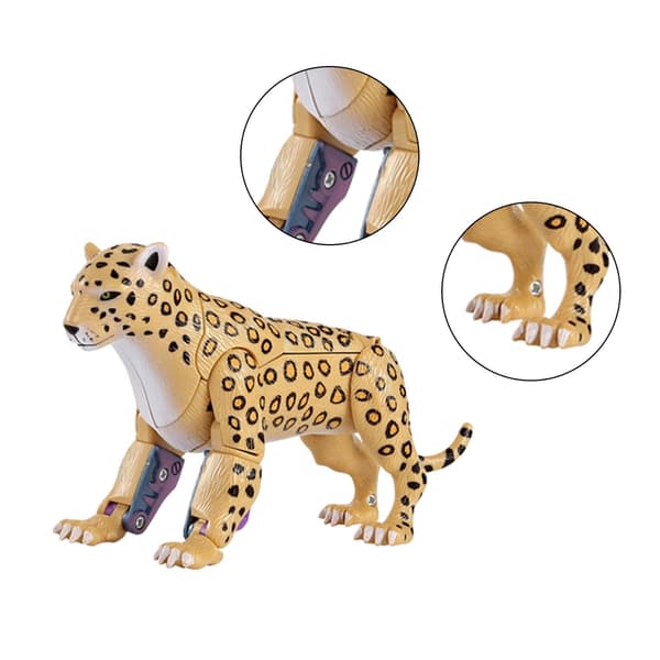 2/Lifelike Transformer Set: Cheetah & Eagle Animal Figures – Transformation