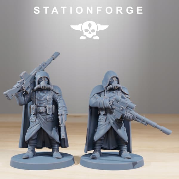 GrimGuard Marksmen x10 – Station Forge – 3D printing