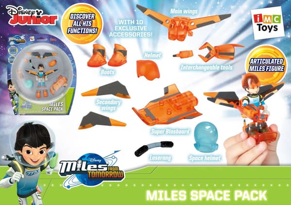 Miles from the Future with Space Pack Accessories