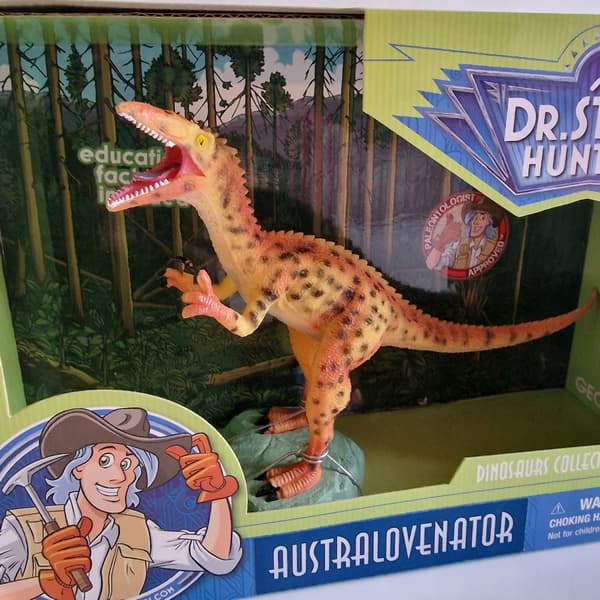 Dr Steve Hunters dinosaur figurine