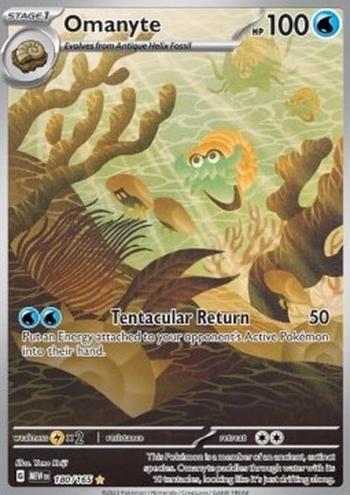 Pokemon TCG Omanyte