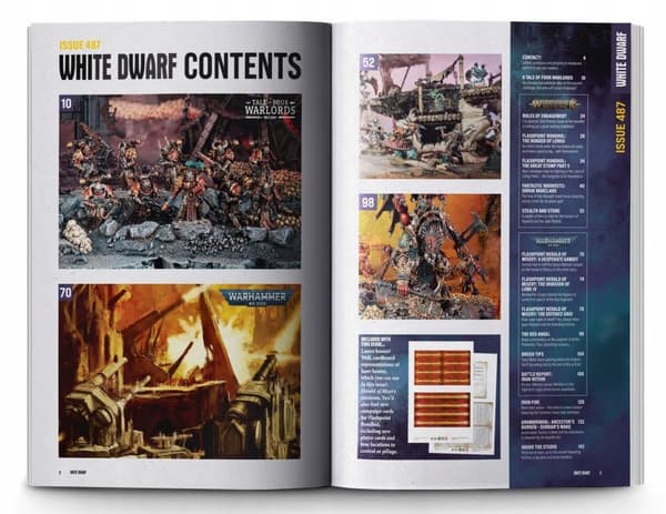 WHITE DWARF 487 APRIL 2023 Games Workshop Hobby Magazine