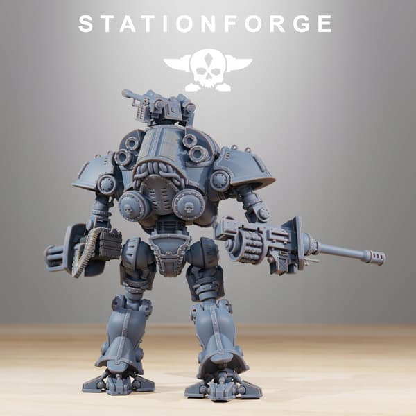 Scavenger Defender Mk2 – Station Forge – 3D-utskrift