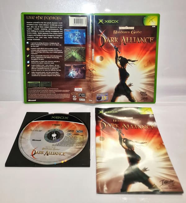 BALDUR'S GATE: DARK ALLIANCE game for Microsoft Xbox 3XA
