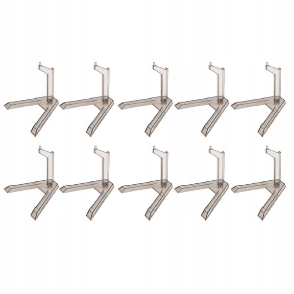 Universal figure display stand, 10-piece set. Display stand for model figures up to 1/144 SD scale