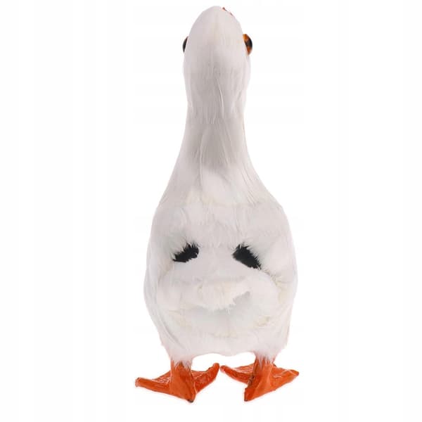 Furry standing animal prop toy