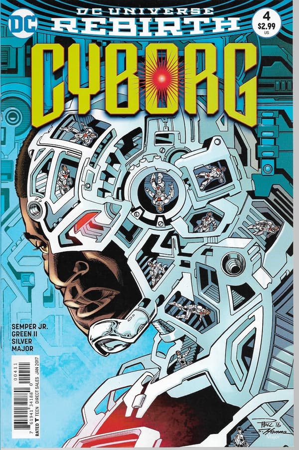 DC Cyborg Comic 1–8/2016 (in English)