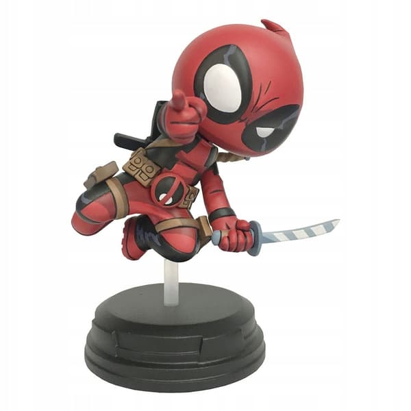 Marvel Deadpool jumping figurine, 18 cm