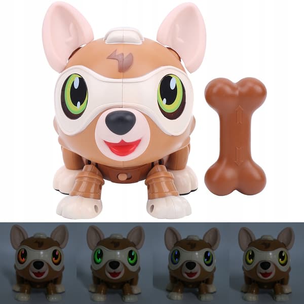 Voice-controlled Multi-functional Touchscreen Smart Dog Robot QA