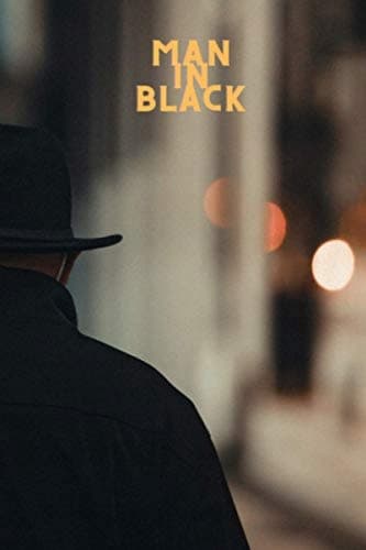 MAN IN BLACK: Man in Black notebook (composition book journal) (6×9 Large