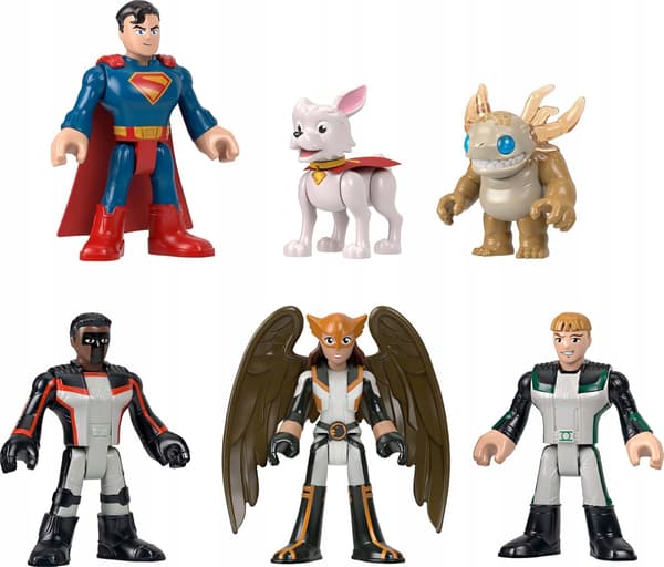 Imaginext Superman Justice League Krypto JDL09 Figures Set