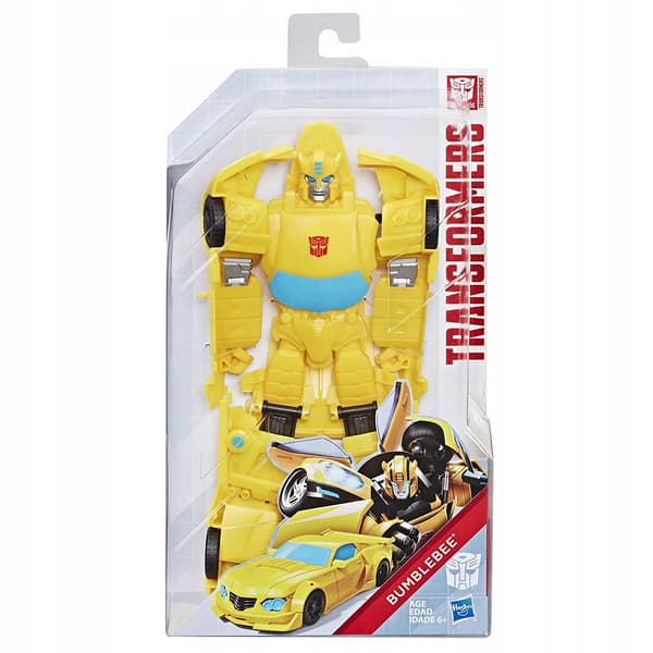 LARGE TRANSFORMERS BUMBLEBEE FIGURINE BY HASBRO