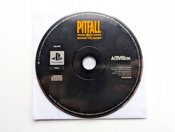 *** PITFALL 3D: BEYOND THE JUNGLE – PLAYSTATION 1 (PSX, PS1) ***