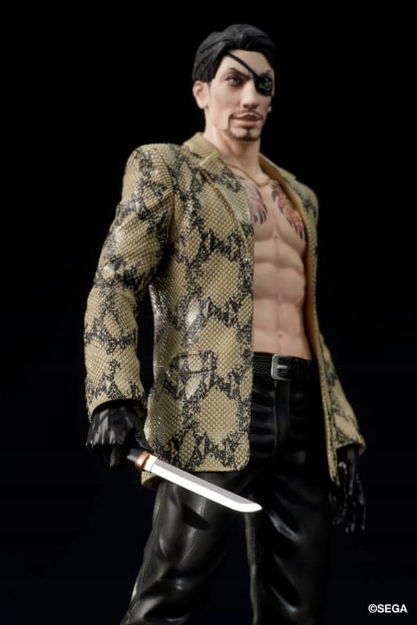 Goro Majima Yakuza Digsta Figurine, 17 cm