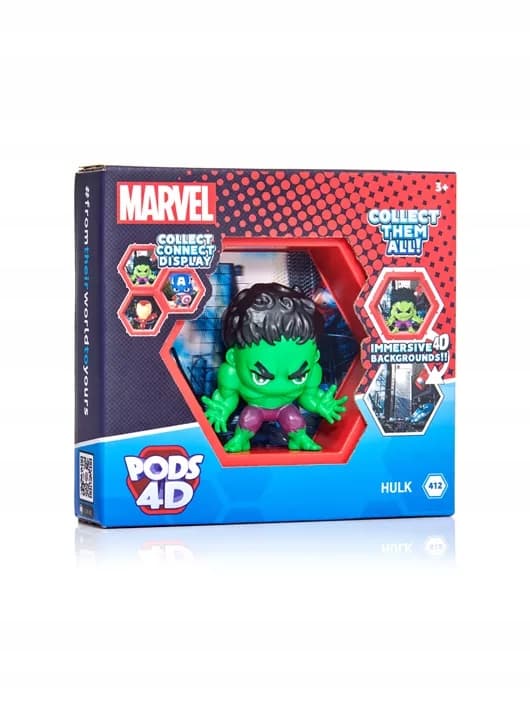 NANO PODS 4D FIGURINE FROM THE MARVEL HULK CARTOON