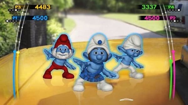 WII THE SMURFS PARTY PACK