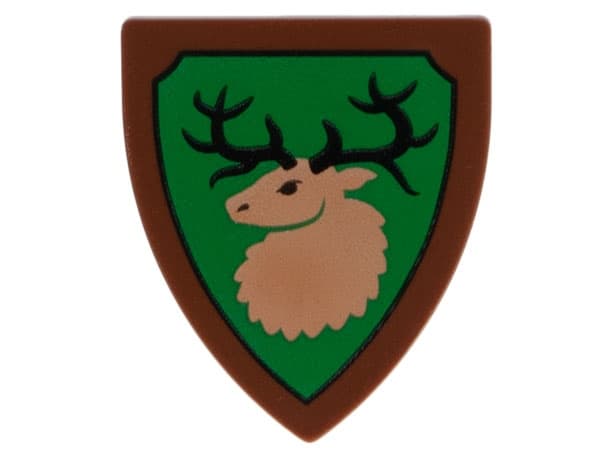Lego Castle Lion and Deer Shield Set – 9 shields N