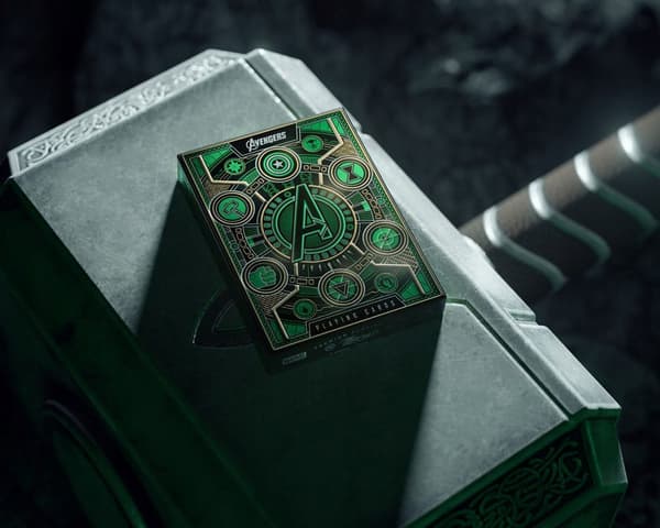 Avengers Playing Cards – Infinity Saga: Green Edition