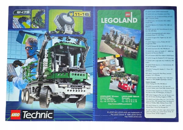 LEGO TECHNIC CATALOGUE 1998