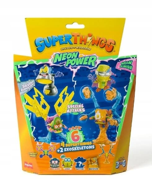 SuperThings NeonPower – 6-piece Exoskeleton