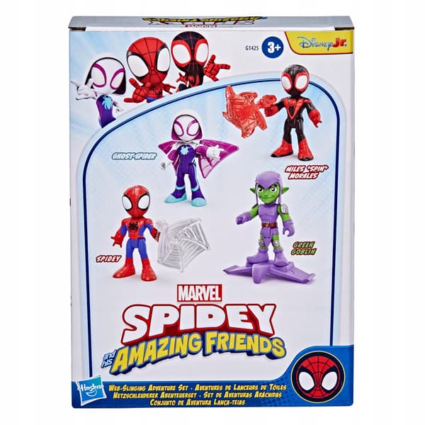 Hasbro Marvel Spidey and Super-Friends 4-piece figure set