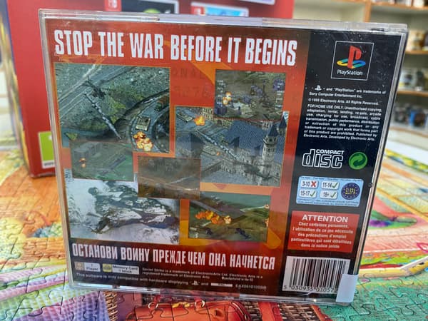 Soviet Strike PS1 Sony PlayStation (PSX) 2xA