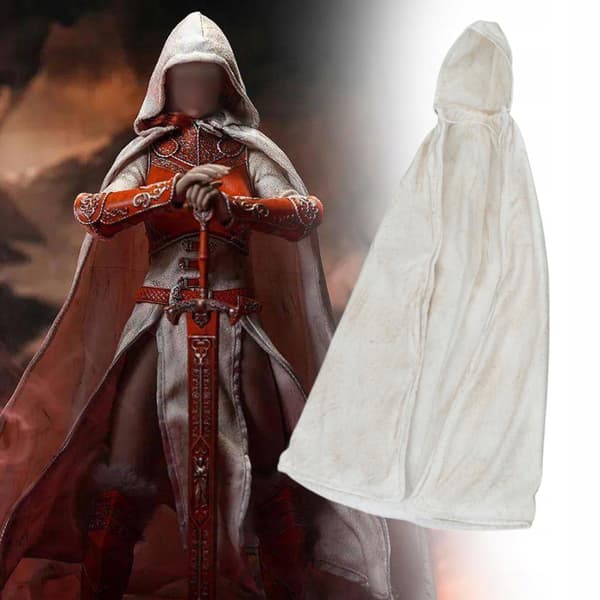 1/6 scale cape outfit with hat Action figure Scene Prop Stylish decoration