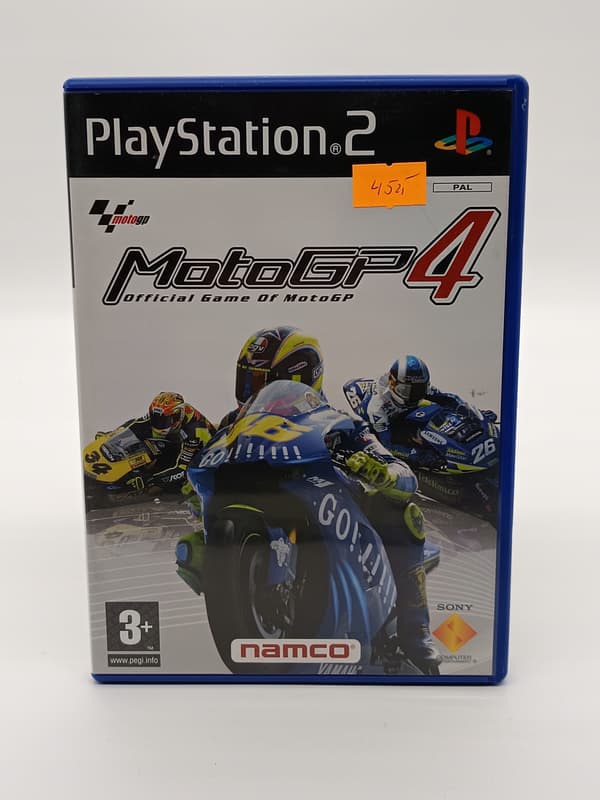 MotoGP 4 for Sony PlayStation 2 (PS2)