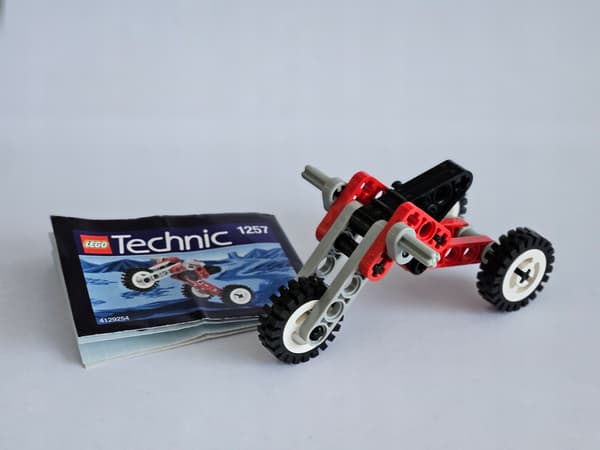 LEGO Technic 1257 – Tricycle – Complete set + INSTRUCTIONS