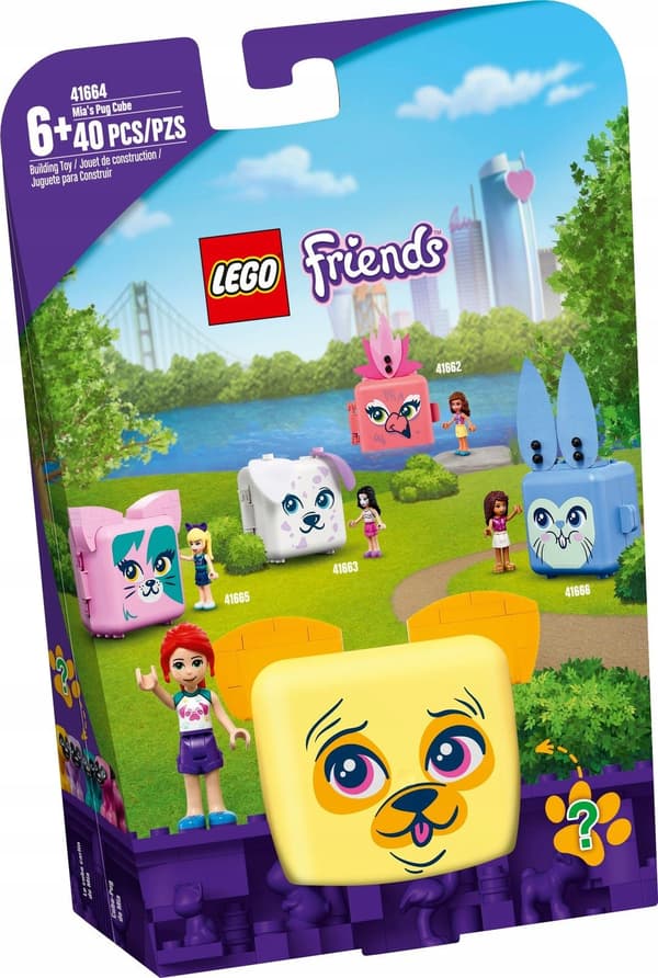 LEGO 41664 Friends – Mia’s Cube with a Pug