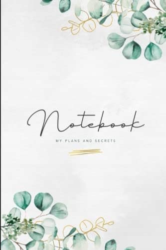 Lila notebook, a journal for jotting down your thoughts, ideas, dreams, etc.