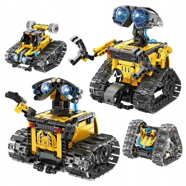 2.4 GHz Remote-Controlled Robot Building Blocks – Children’s Day Gift with Lights