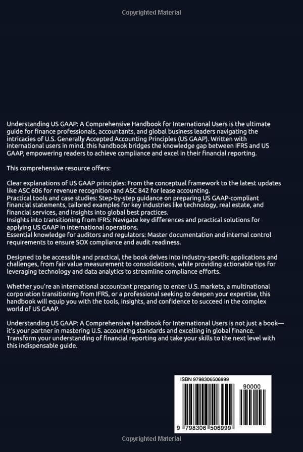 Pfunde, Cleo *Understanding US GAAP: A Comprehensive Handbook for International*
