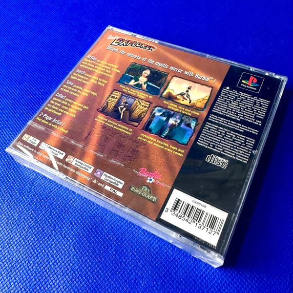 Barbie: Explorer | PS1 | PSX | PLAYSTATION 1 | NEW | + PROTECTOR