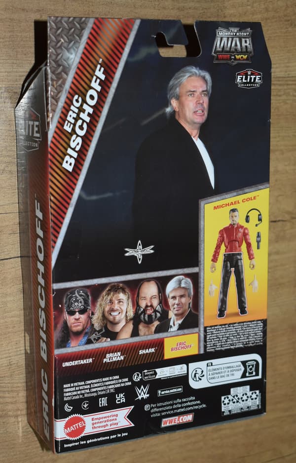 WWE vs WCW ELITE COLLECTION: ERIC BISCHOFF – THE MONDAY NIGHT WAR – MICHAEL COLE