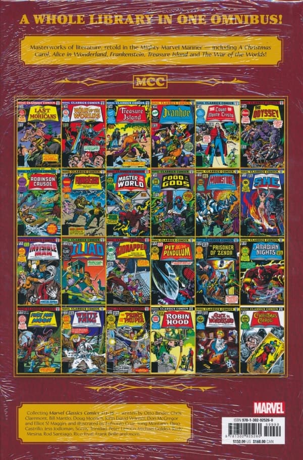 Marvel Classics Comics Omnibus by Doug Moench
