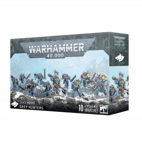 Warhammer 40,000 – Space Wolves – Grey Hunters