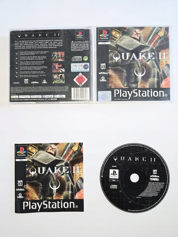 QUAKE II PSX PS1 3XA
