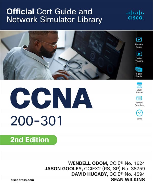 Wilkins, Sean: CCNA 200-301 Official Cert Guide and Network Simulator Library