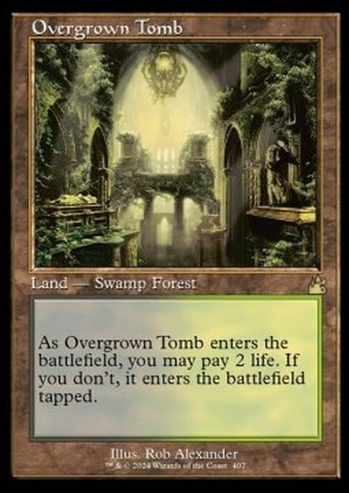 Magic: The Gathering Overgrown Tomb