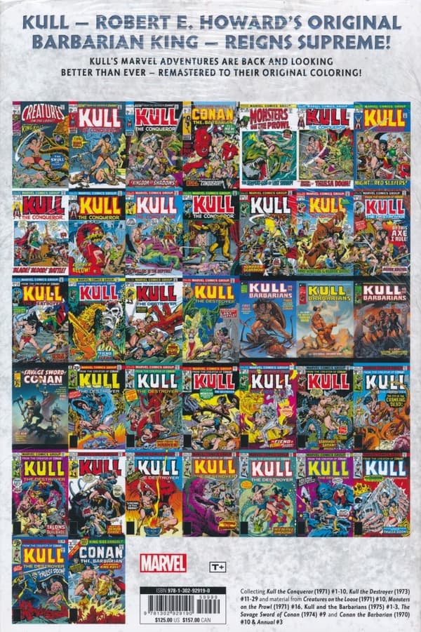 Kull the Destroyer: The Original Marvel Years