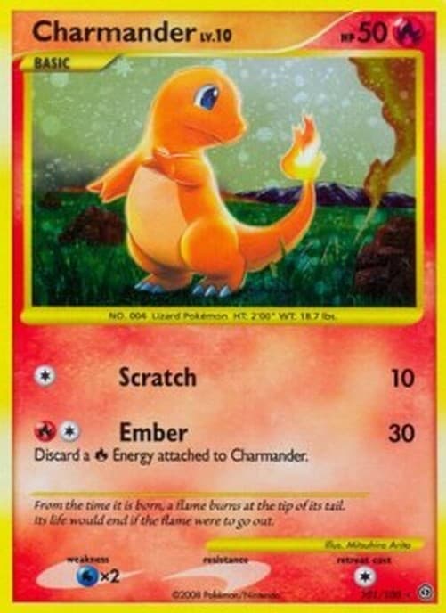 Pokemon Charmander Lv.10