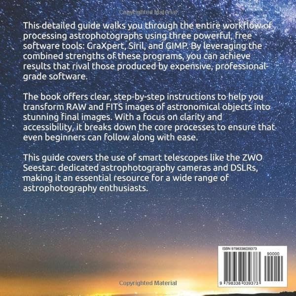 Astrophotography Image Processing with GraXpert, Siril & GIMP: : For DSLRs,