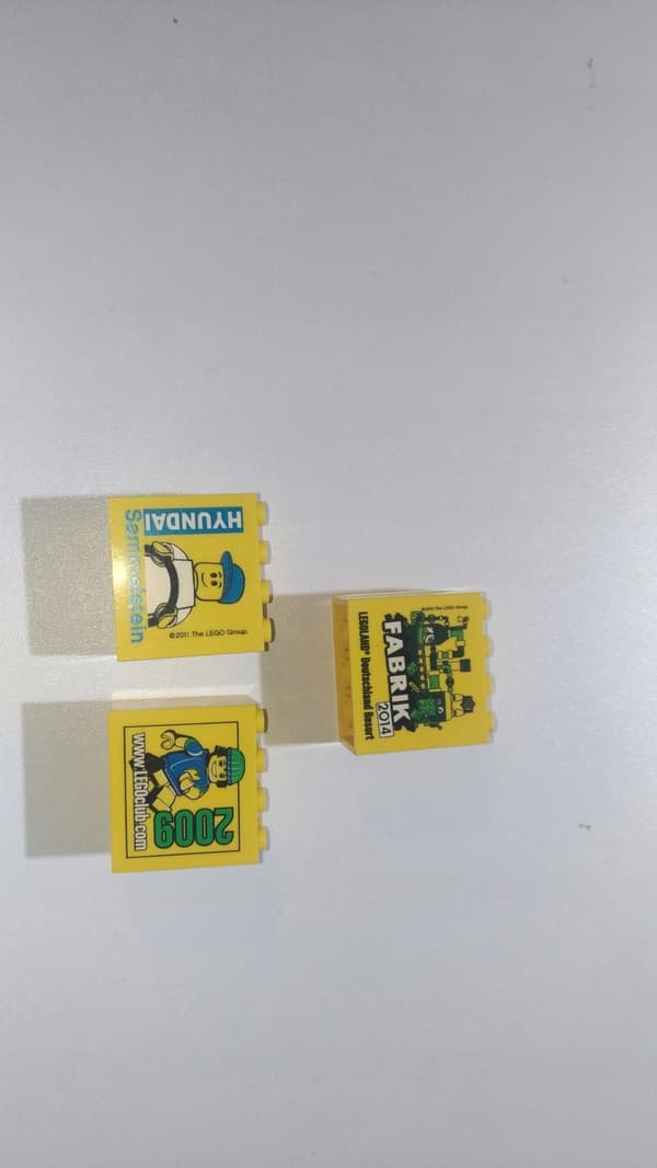 621c. LEGO Legoland commemorative bricks