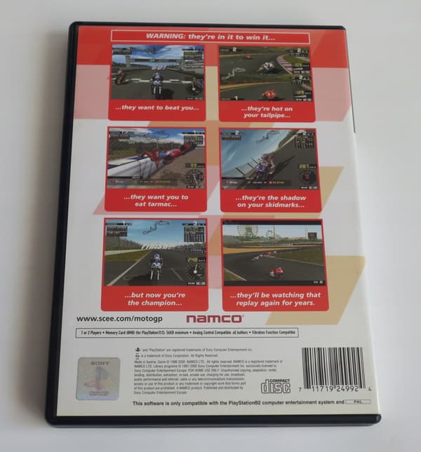 PS2 MOTO GP PLAYSTATION 2