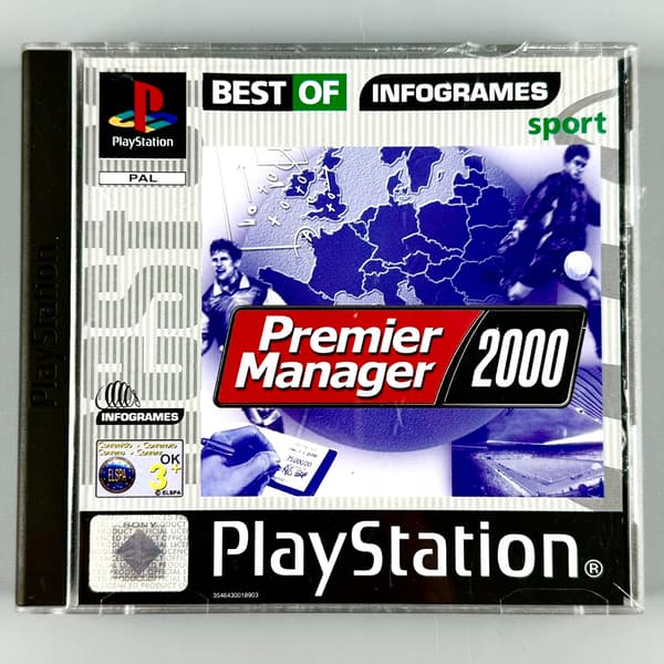 Premier Manager 2000 | PS1 | PSX | PLAYSTATION | 3xA SET